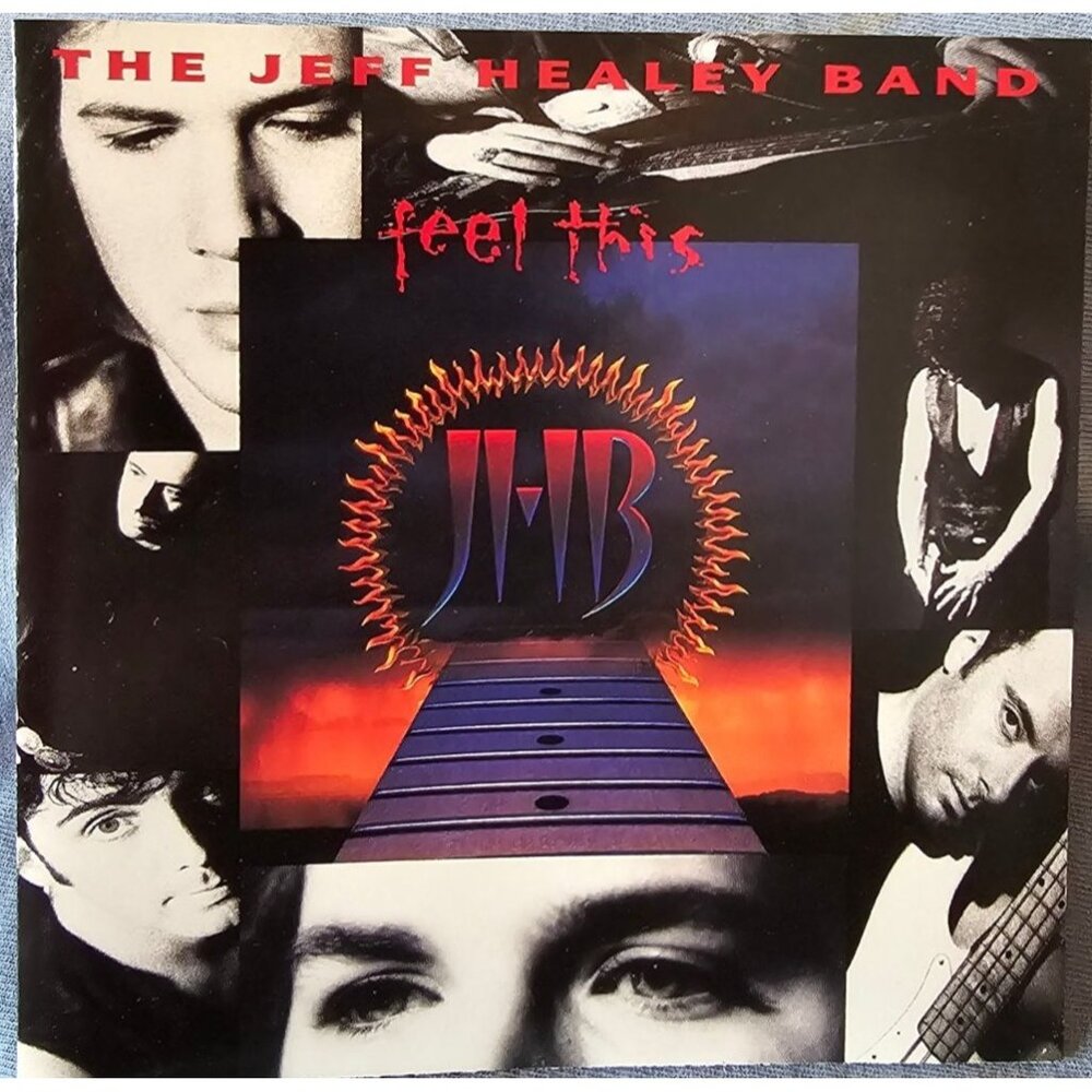The Jeff Healey Band - Feel This CD Album 1992 Arista Rock Blues Music 37785cd